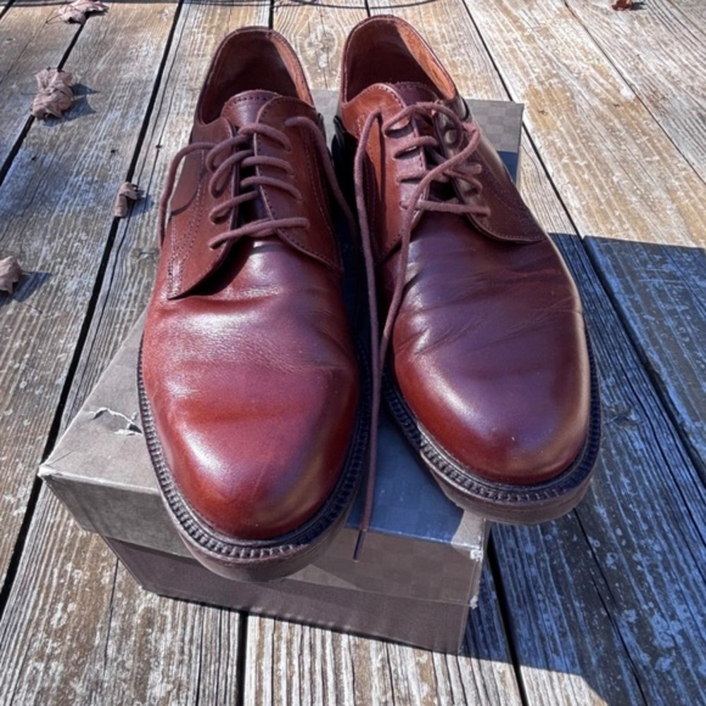 Johnston & Murphy passport collection‎ Brown Leather Oxford Dress Shoes Size 8 M
